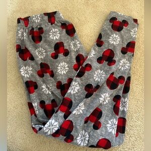 Fleece Mickey Mouse Disney pjs!